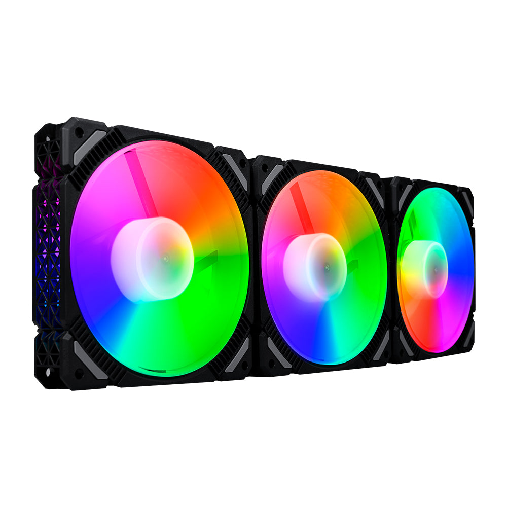 TrueNort Pc Case Fan 120mm RGB 6Pin 12V 3W Black, Single Fan | LJ-120 TrueNort Pc Case Fan 120mm RGB 6Pin 12V 3W Black, Single Fan | LJ-120
